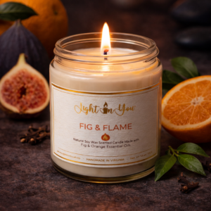 Light In You Fig & Flame Scented Candle